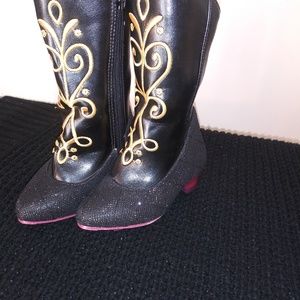 Cute little girls Disney boots